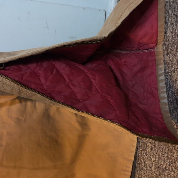 Vint. 🇺🇸made Carhartt arctic lined bib overalls mens 40x30 - Picture 11 of 11